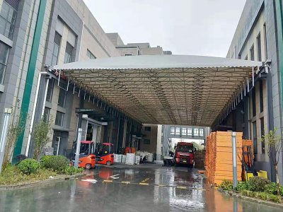 高空電動(dòng)推拉棚